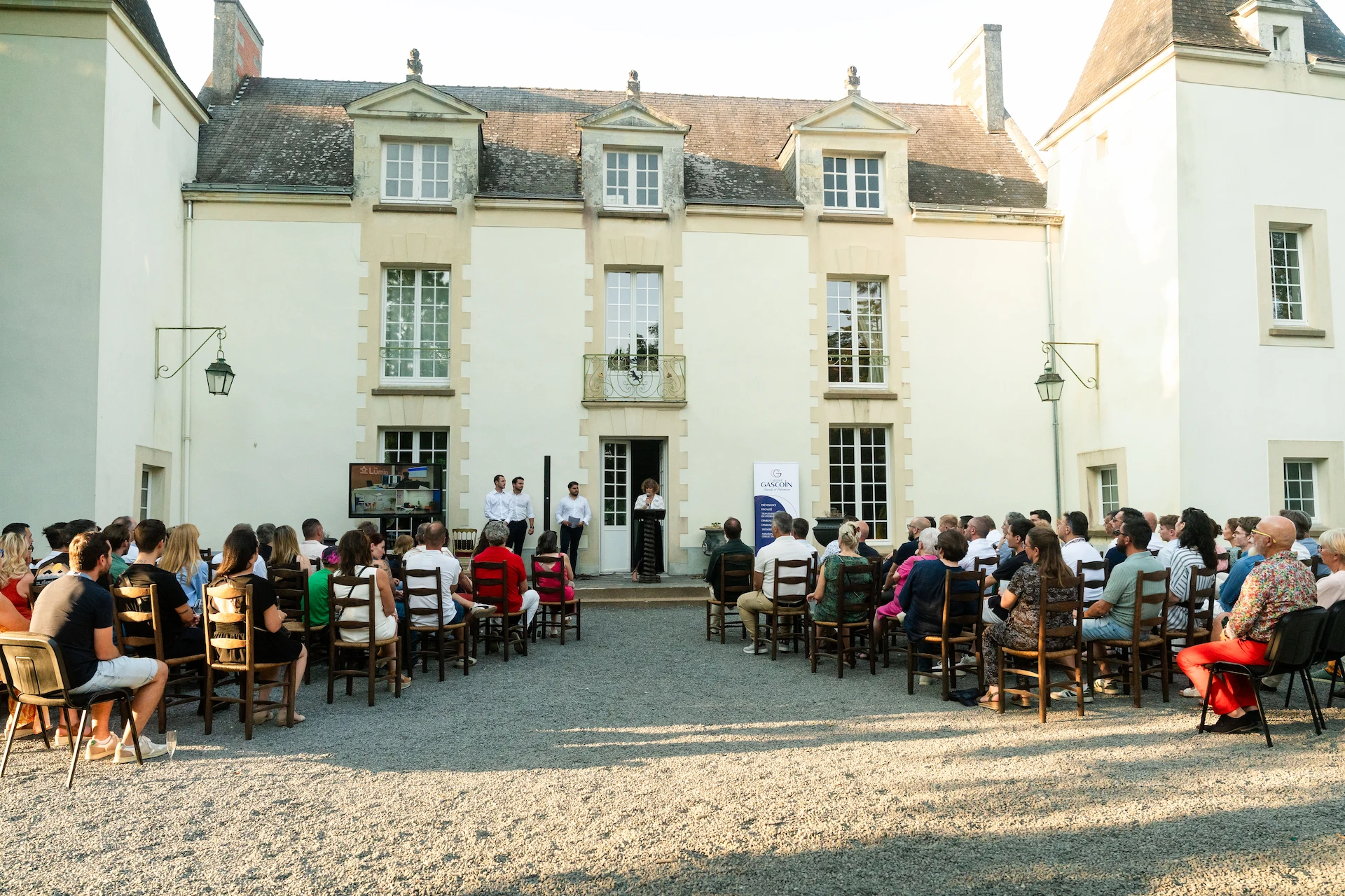 Soirée des 10 ans du Cabinet Gascoin au Château de la Cassemichère